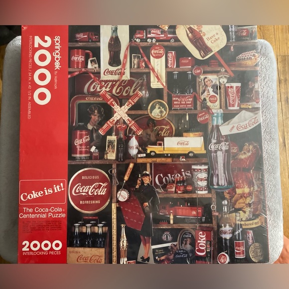 Coke Is It Centennial Puzzle - 2000 Pieces 並行輸入品 Coca Cola | Games | Unopened Coke Is It Cocacola Centennial 986